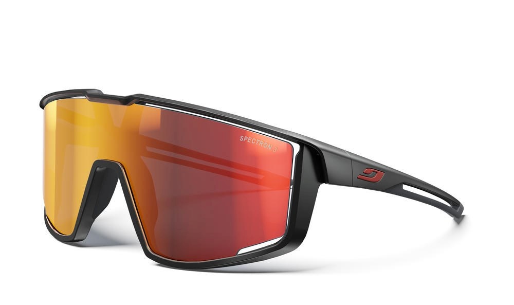 Julbo spordiprillid FURY , size M, must and punane