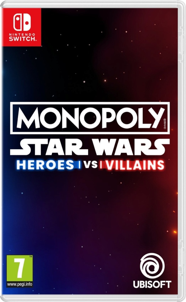 Ubisofti mäng Monopoly: Star Wars Heroes vs. Villains (PS5)