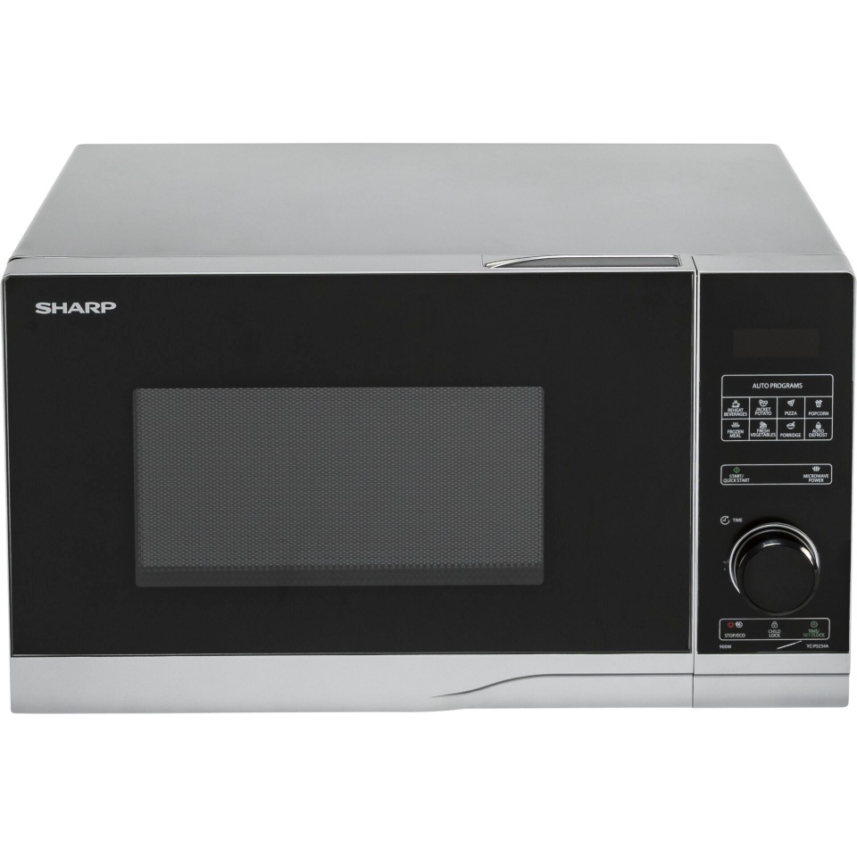 Sharp mikrolaineahi YC-PS234AE-S 23L 900W/Semi Digital