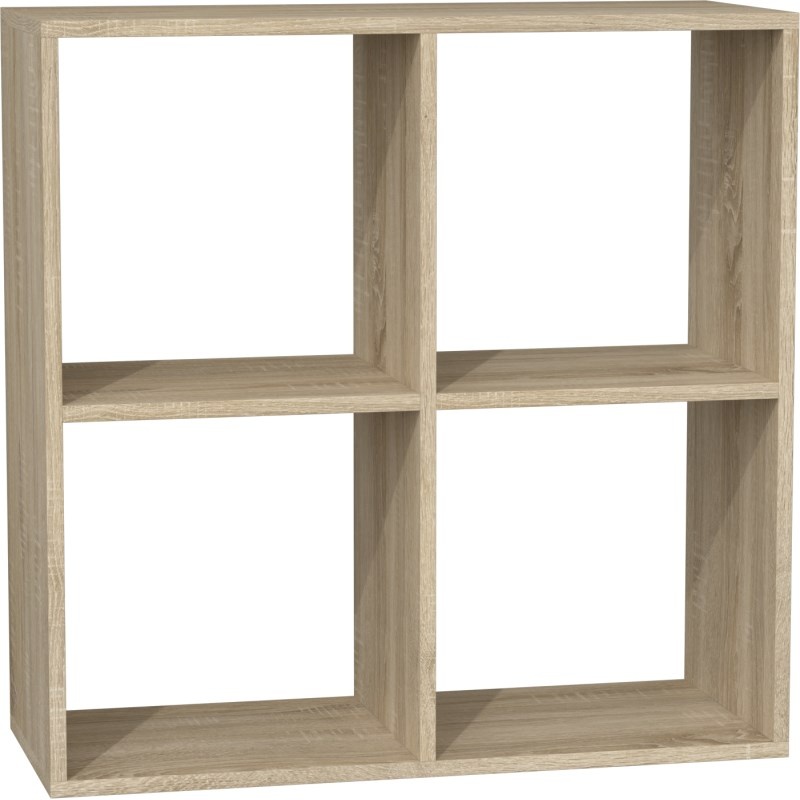 Top E Shop riiul MALAX 2X2 SONOMA living room bookcase