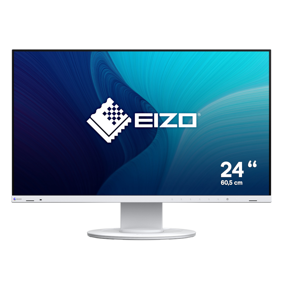 EIZO monitor 60.5cm (23.8") EV2400R-WT 16:09 HDMI+DP+USB IPS valge
