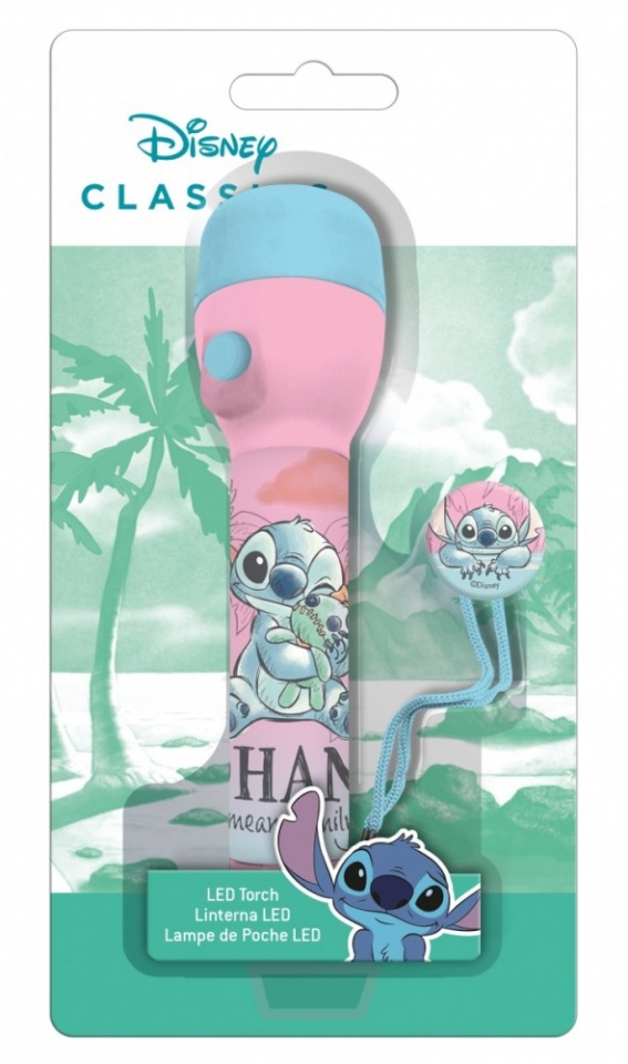 Kids Euroswan Flashlight Stitch 16cm