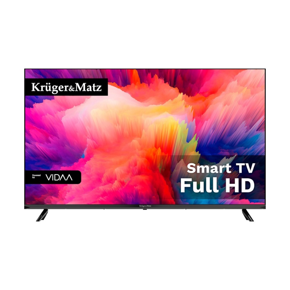Kruger & Matz televiisor Krüger&Matz KM0240FHD-V3 101.6 cm (40") FullHD Smart TV Wi-Fi must