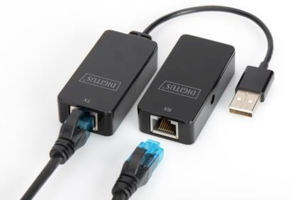 Digitus Extender USB 2.0 SuperSpeed Cat.5e/6 UTP, up to 50m