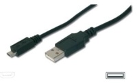 Assmann kaabel USB 2.0 A (plug) -> microUSB M (plug) 1,8m must