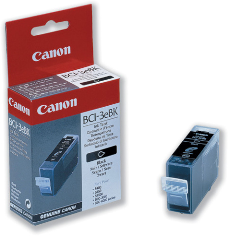 Canon tindikassett BCI-3eBk must