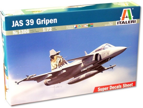 Italeri liimitav mudel Saab JAS 39 Gripen