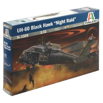 Italeri liimitav mudel UH-60/MH60 Black Hawk Night Raid