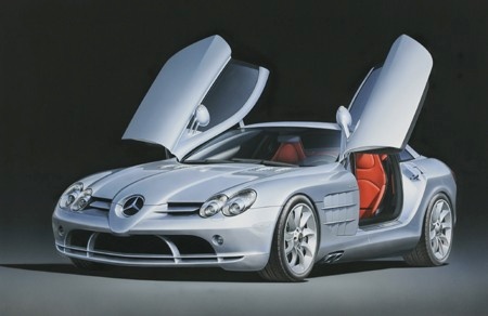 Tamiya mudel Mercedes-Benz SLR McLaren