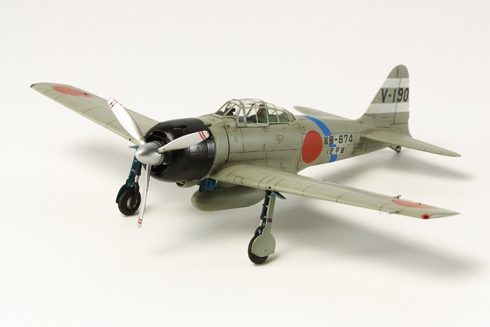 Tamiya liimitav mudel Mitsubishi A6M3 (Hamp) Zero