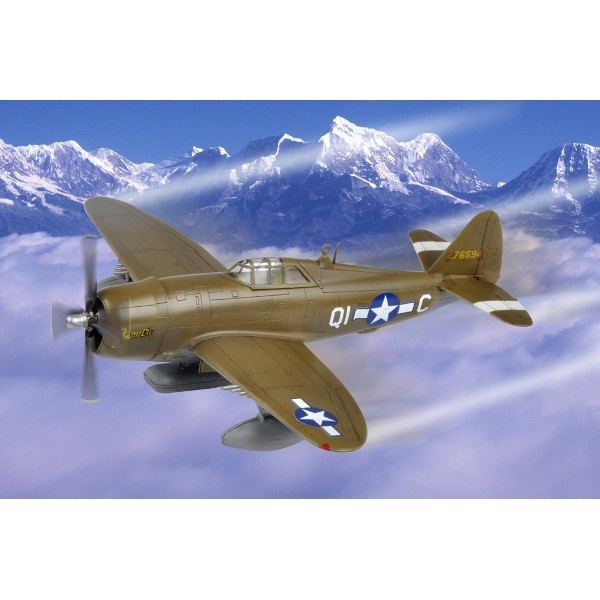 Hobby Boss liimitav mudel P-47D Thunder bolt Razorback