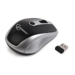 Gembird hiir MUSW-002, 1600 DPI, nano USB, black-silver