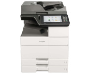 Lexmark printer MX910DE, A3, Duplex functions, must/valge