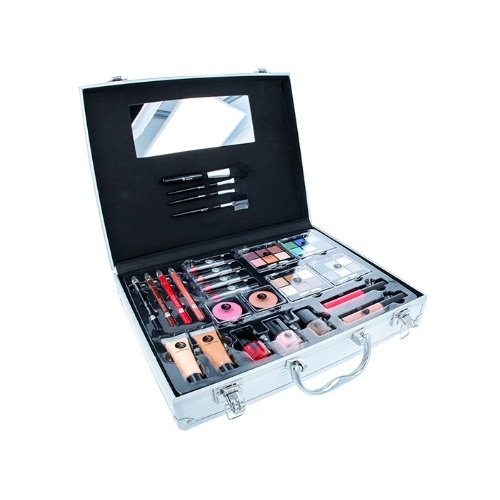 2K Beauty Unlimited Train Case Complete Makeup Palette, naistele