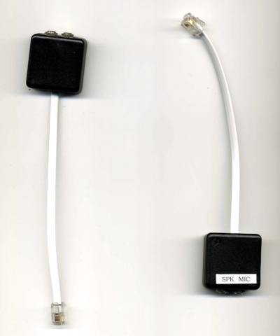 Headset adapter for IP-Phone (Speaker-Mic)