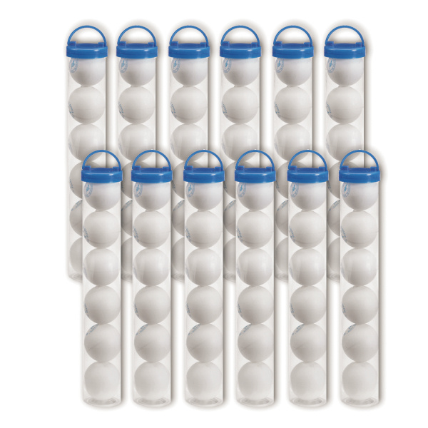 Rucanor lauatennisepallid Double Circle III, valge