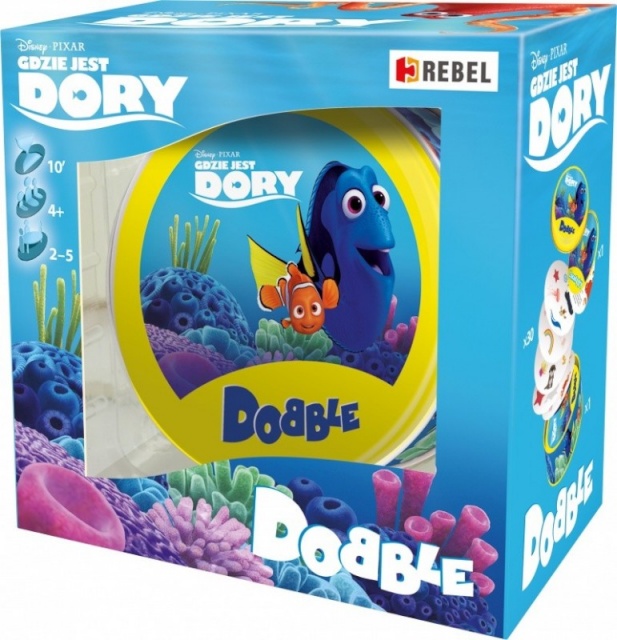 Rebel kaardimäng Dobble: Finding Dory