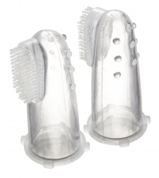 Canpol sõrme hambahari masseerivate otstega+karp 56/159