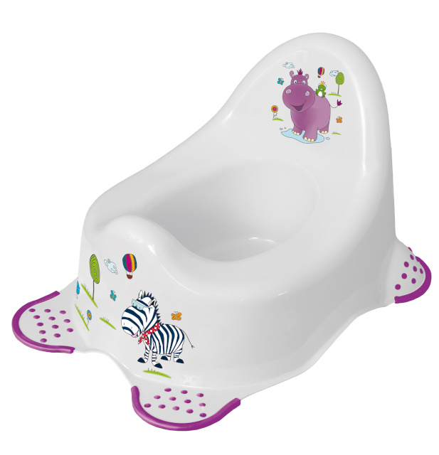 OKT Kids pott "Hippo" white 8648