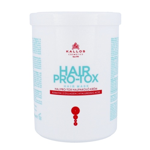 Kallos Hair Pro-Tox Hair Mask Cosmetic 1000ml, naistele