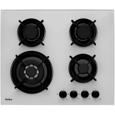 Amica integreeritav PG6411SRW Gas on Glass Hob