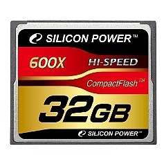 Silicon Power mälukaart CF 32GB 600x