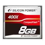 Silicon Power mälukaart CF 8GB 400x