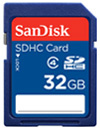 Sandisk mälukaart SDHC Card 32GB SDSDB-032G-B35