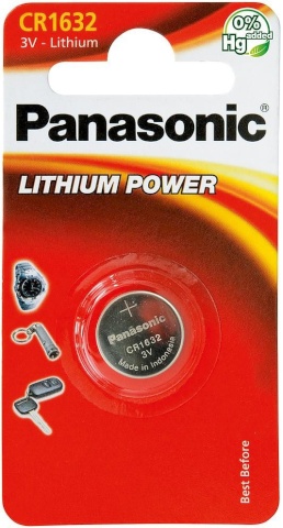 Panasonic patarei CR1632/1B