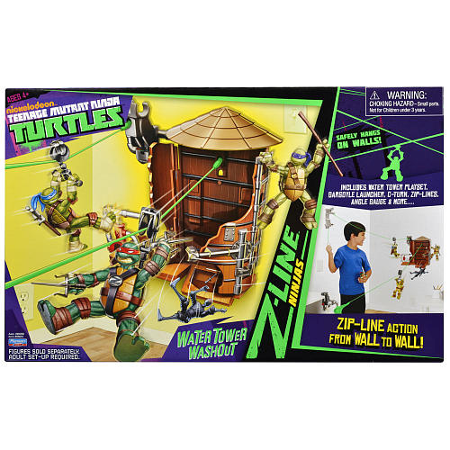Teenage Mutant Ninja Turtles mängukomplekt Water Tower Washout (95051)