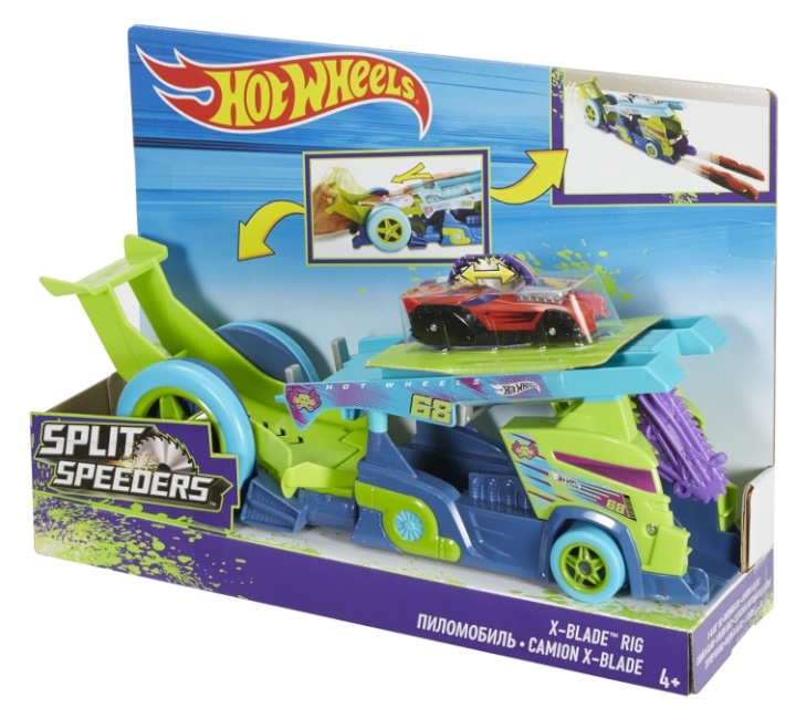 Hot Wheels autorada Split Speeders X-Blade Rig