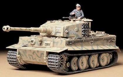 Tamiya liimitav mudel German Tiger I Mid Production