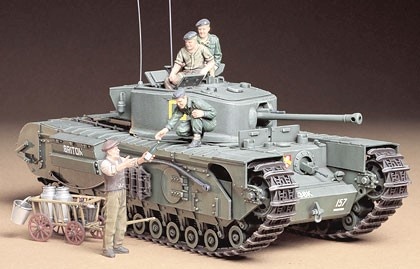 Tamiya liimitav mudel British Churchill Mk.VII Infantry