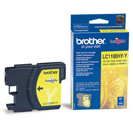 Brother tindikassett LC1100HYY kollane