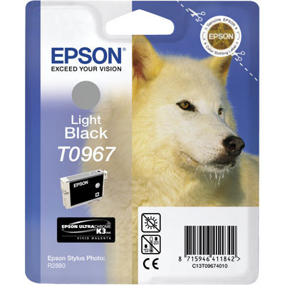 Epson tindikassett T0967 hele must