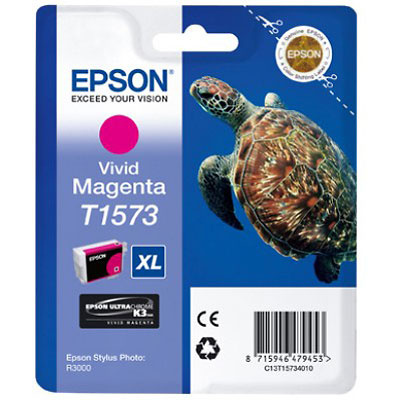 Epson tindikassett T1573 ere magneta