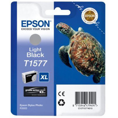 Epson tindikassett T1577 hele must