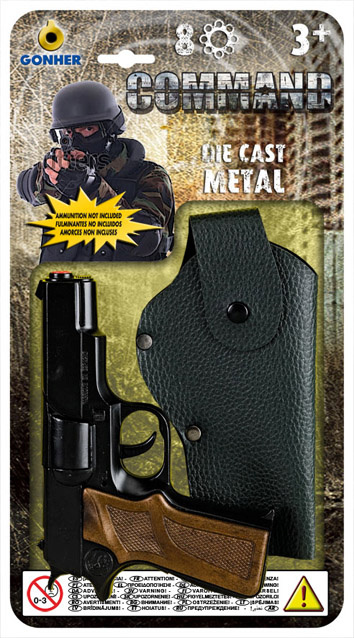 Gonher mängupüstol, 8 lasku + kabuur, 1125/6