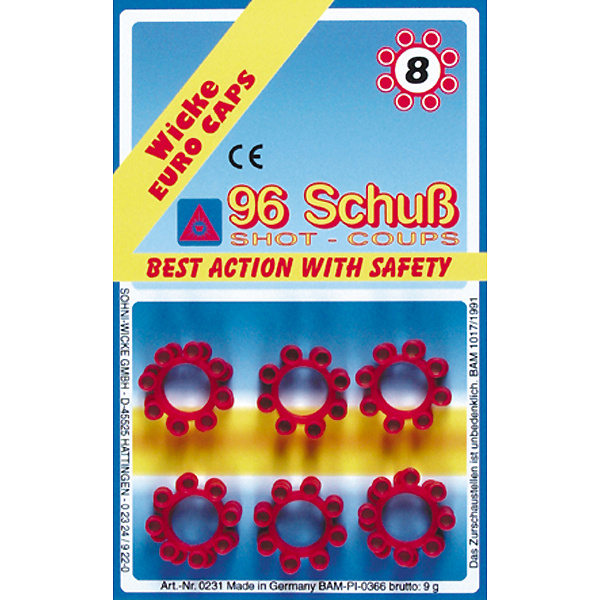 Gonher laskemoona pakk, 96 lasku, (8 tk/pakis), 96/8