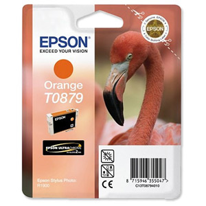 Epson tindikassett T0879 oranž