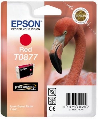 Epson tindikassett T0877 punane