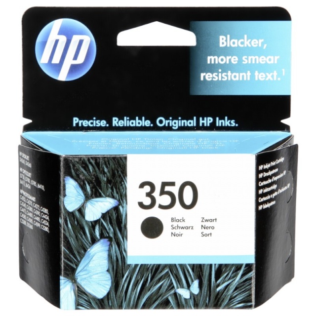 HP tindikassett No. 350 must