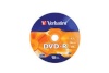 Verbatim toorikud DVD-R 16x 4.7GB 10tk SP Matt hõbedane Wrap 43729