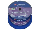 Verbatim toorikud DVD+R 8x 8.5GB 50tk Cake Box Double Layer 43758