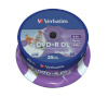 Verbatim toorikud DVD+R (8x) 8,5GB DoubleLayer Cake Box 25 Printable 43667