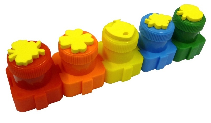 Colorino Kids sõrmevärvid 5 värvi, 18418PTR