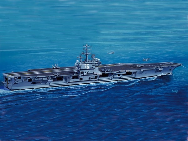 Italeri mudellaev U.S.S. Ronald Reagan