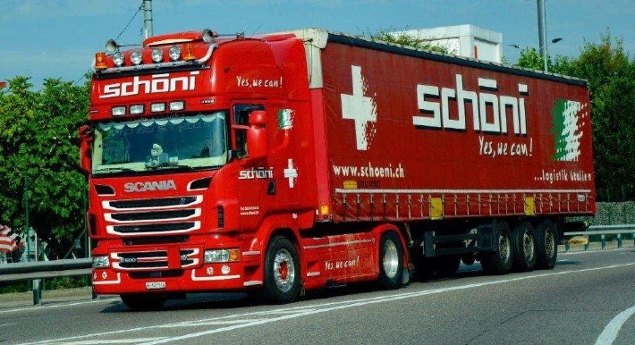 Italeri liimitav mudel Curtainside Trailer