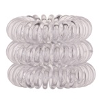 Invisibobble Hair Ring 3 pieces, Crystal Clear, naistele
