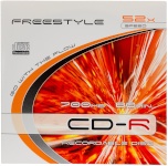 Omega toorikud Freestyle CD-R 700MB 52x ümbrikus